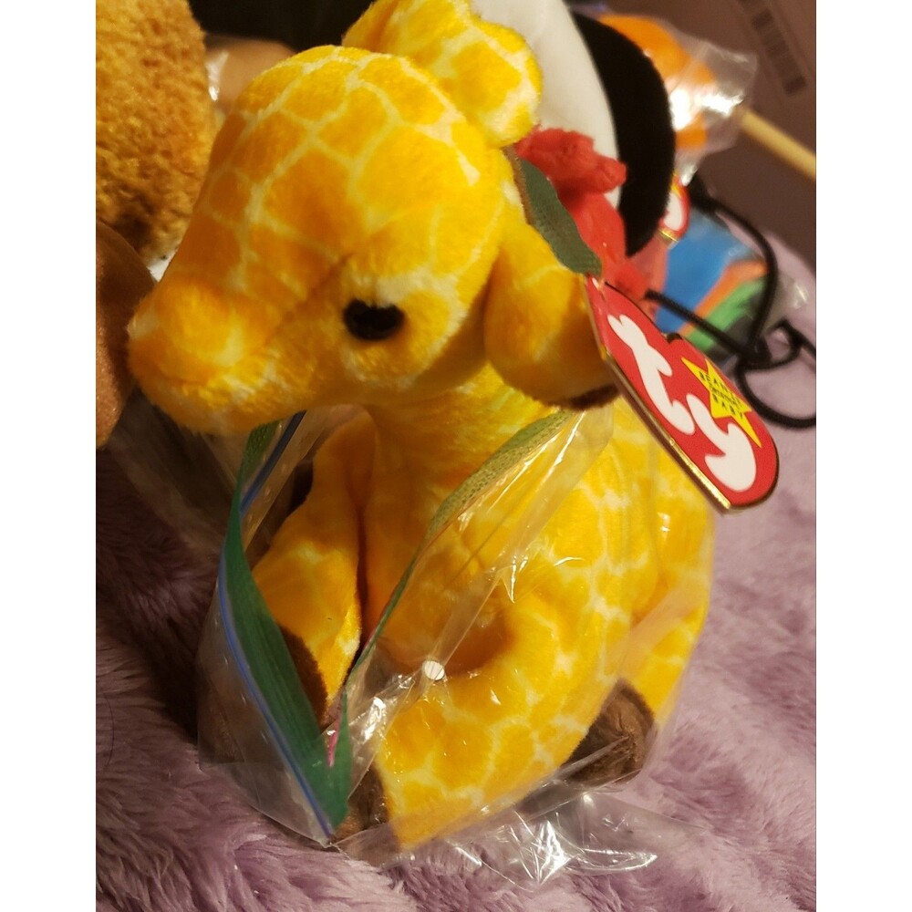Ty Beanie Baby - TWIGS the Giraffe Stuffed Toy